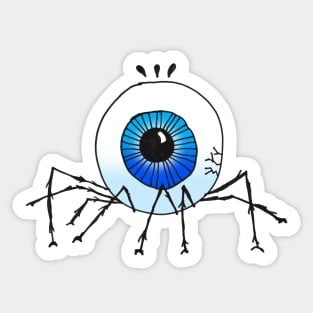 AN EEKY, CREEPY ORBSPIDER Sticker